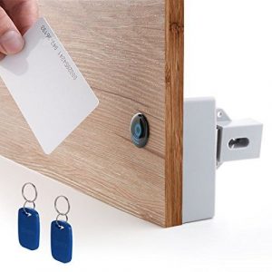 Armstrong Hidden Behind the Door RFID Cabinet Lock, Concealed Drawer Lock